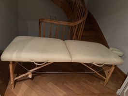 Massageliege OAKWORKS klappbar beige