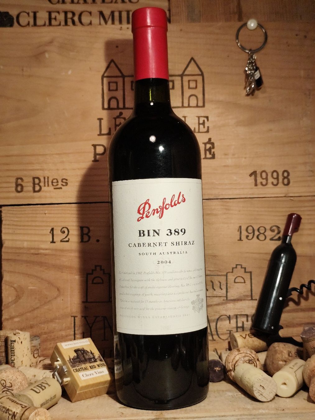 Wein: 2004 Penfolds Bin 389 Cabernet Shiraz  – Neu und originalverpackt aus Büsserach von Vintage-vins
