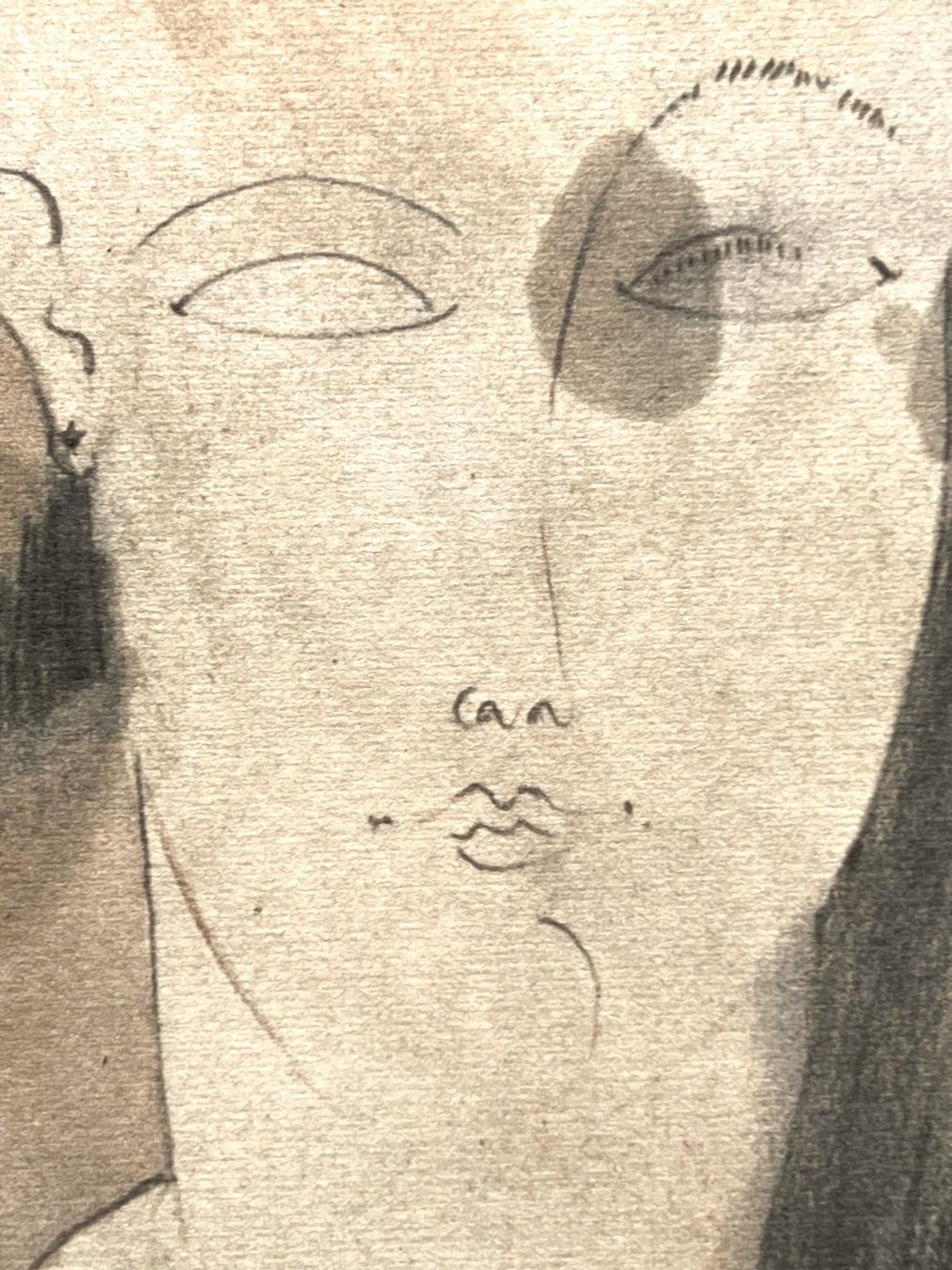 Grafiken & Lithographien: Amedeo Modigliani - Lithografie in limitierter Auflage – Gebraucht aus Ponte Tresa von 11GalleriaAlterEgo11 3