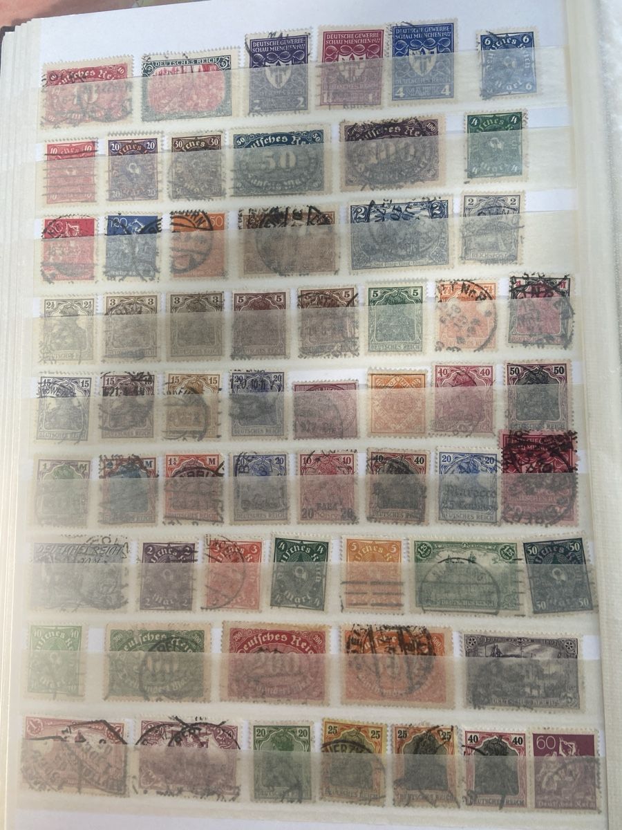 Tutti i francobolli: Stamp Collection Diverse Germany 10 pages – Usato da Collex venduto da RCXGJ 3