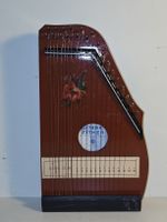 Gitarrenzither, Vintage, Made GE. mit Notenblätter (nov580)