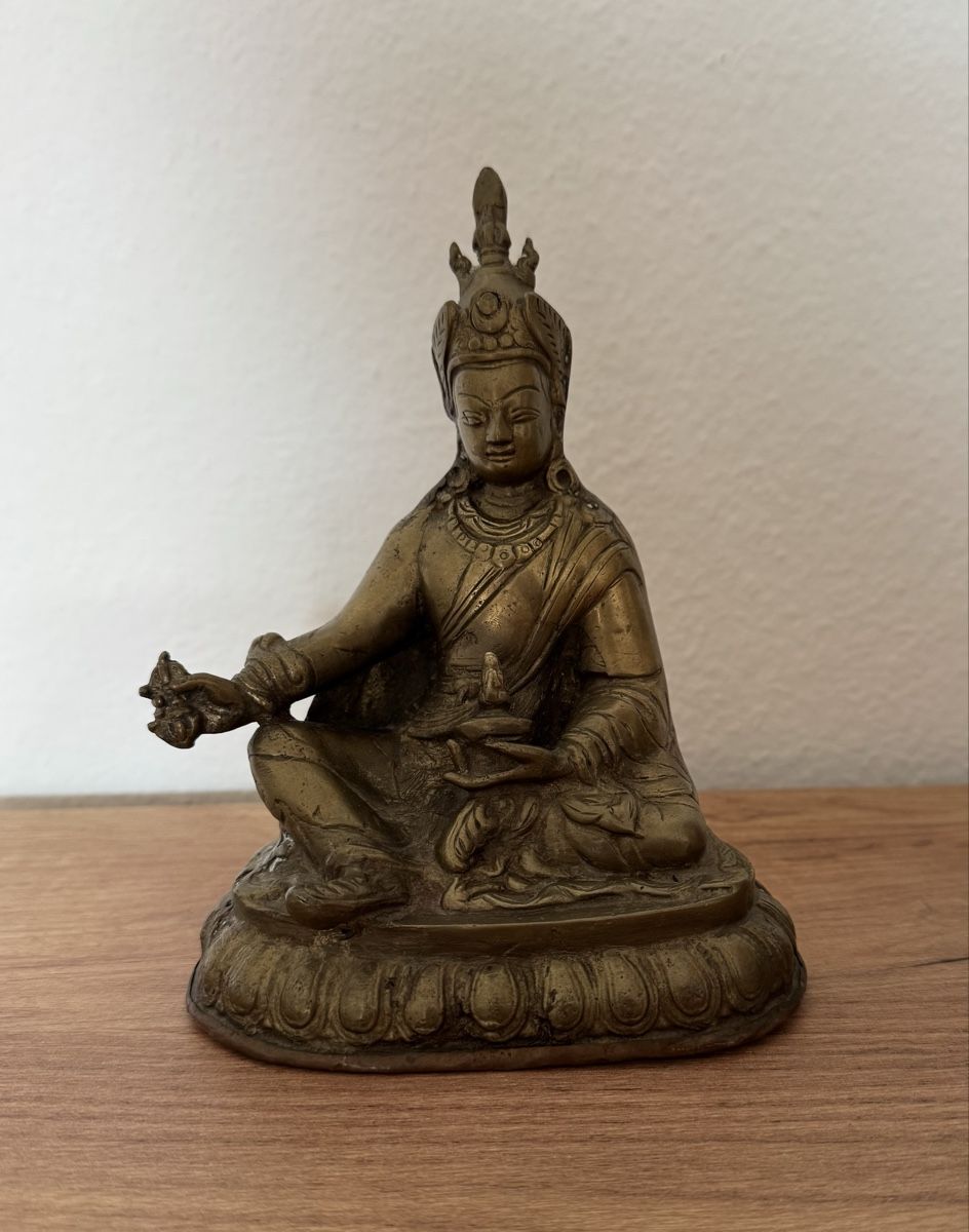 Figuren: Buddha Figur Messing 918g - Vintage – Gebraucht aus Flumenthal von Krajan 3