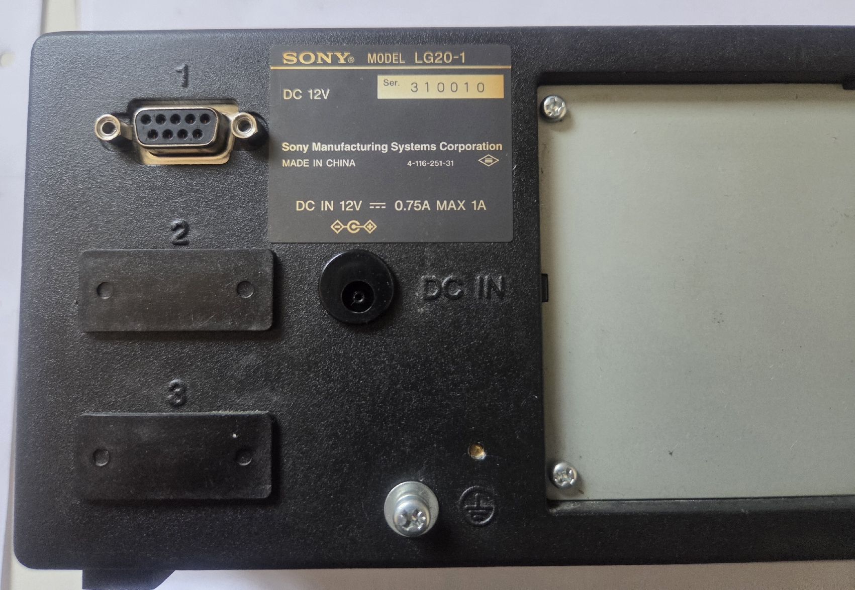 Sony Palmari: Affichage numerique SONY LG 20-1 – Usato da Quartino venduto da 123HOBIT 2