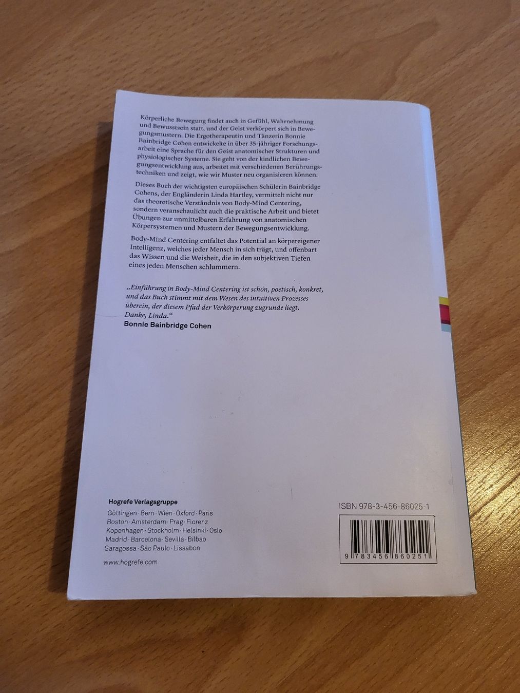 Libri: Buch "Einführung in Body-Mind Centering" – Usato da Magglingen/Macolin venduto da LeChef23 1