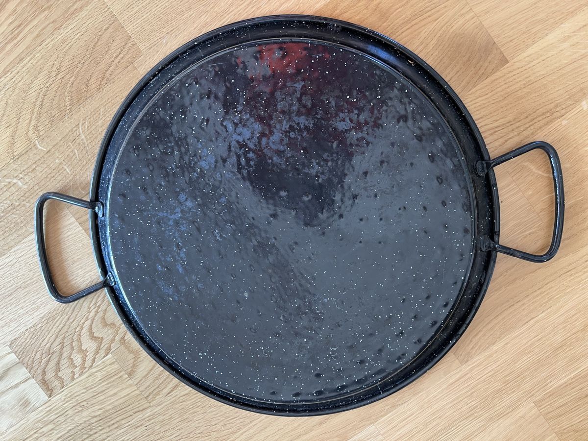 Padelle: Paella Pfanne, Durchmesser 35cm – Usato da Basel venduto da clembou 1