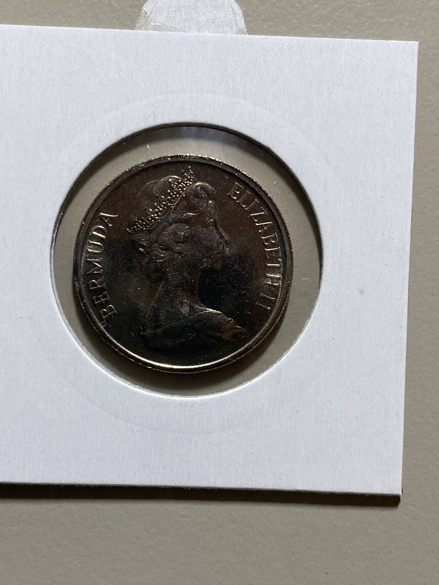 Alle Münzen: Bermudes GB - 25 centimes - 1985 – Gebraucht aus Payerne von Mike1682 1