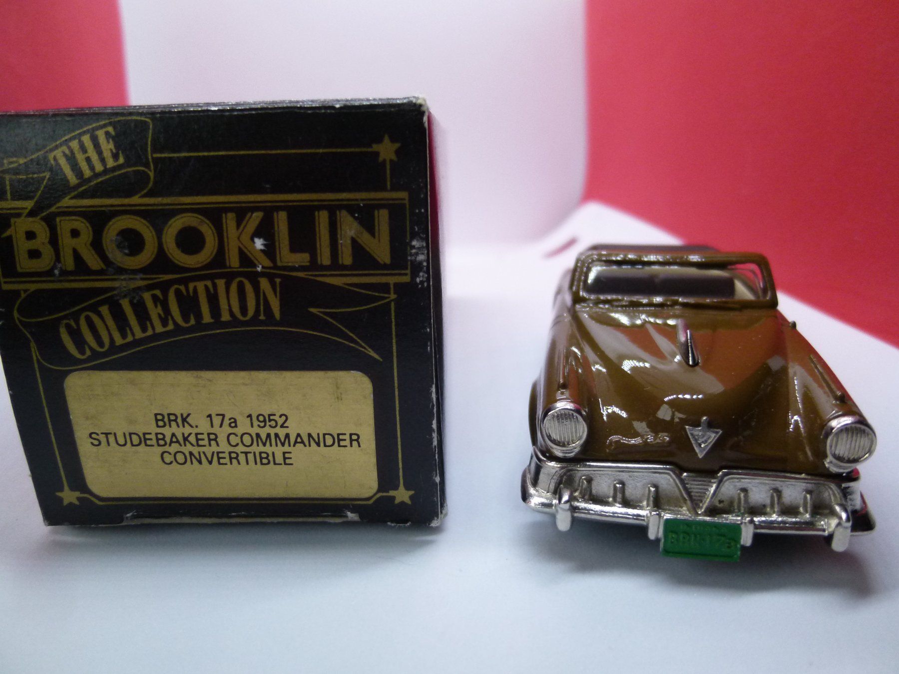 Brooklin Modellini d'auto: BROOKLIN - Studebaker Commander Convertible - braun -BRK 17a – Nuovo (secondo la descrizione) da Reiden venduto da mondial2 1