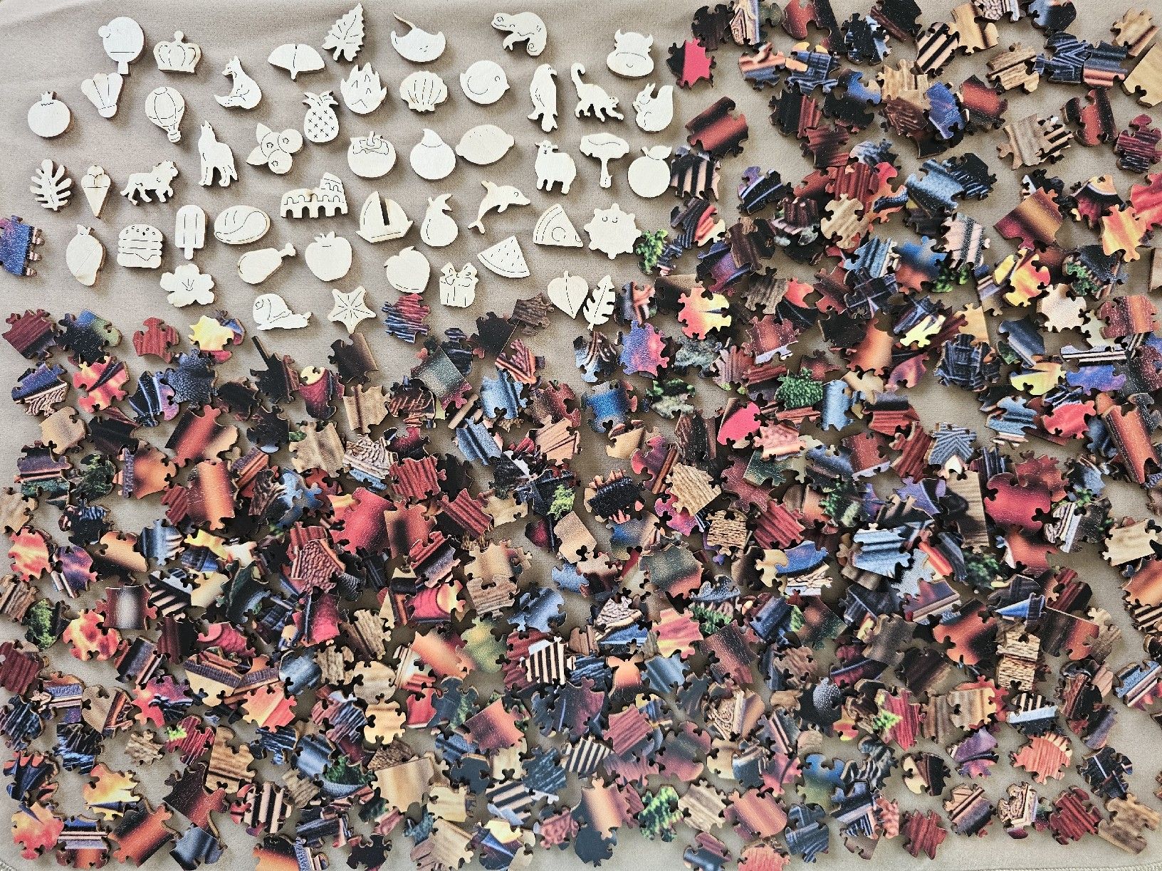 Puzzle: Cooles Holzpuzzle "Drache"  502 Teile – Nuovo (secondo la descrizione) da Bütschwil venduto da Taranabo 1