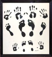 Grosses Gemälde: Familienportrait