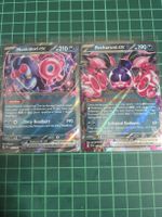 Pokemon Karten Pecharunt Munkidori EX Set guter Zustand