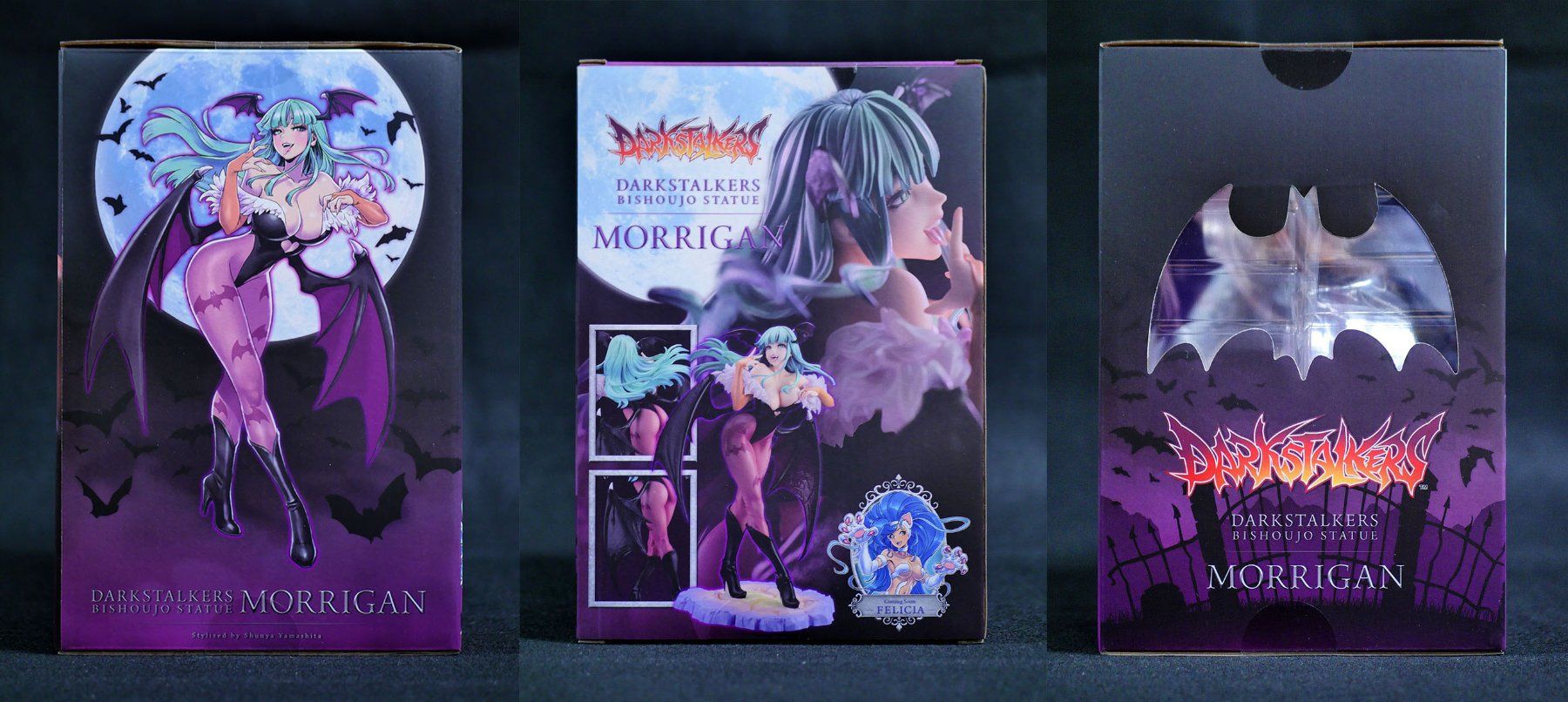 Figuren: Morrigan Darkstalkers Bishoujo Vampire Savior originale NEW – Neu und originalverpackt aus Lausanne von UncannyGames 5