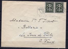 R1657  /  Don Suisse 1945  FDC 20.2.1945
