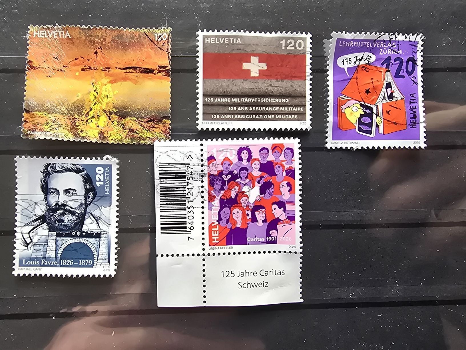 Tutti i francobolli: briefmarken schweiz 2026 – Usato da Hedingen venduto da mickway