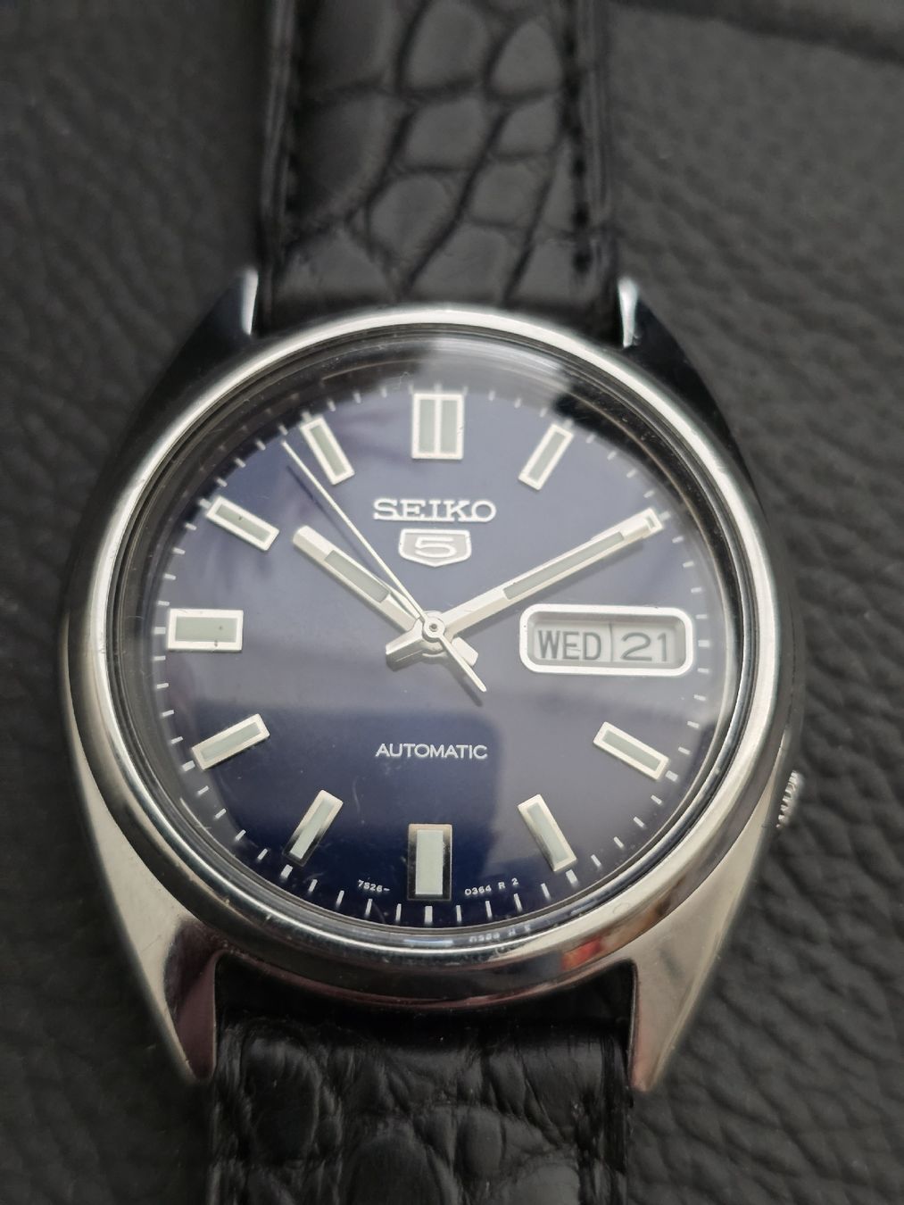 Seiko Uhren: Seiko 5 automatique,  verre plexi  – Gebraucht aus Grand-Lancy von Precision-GE