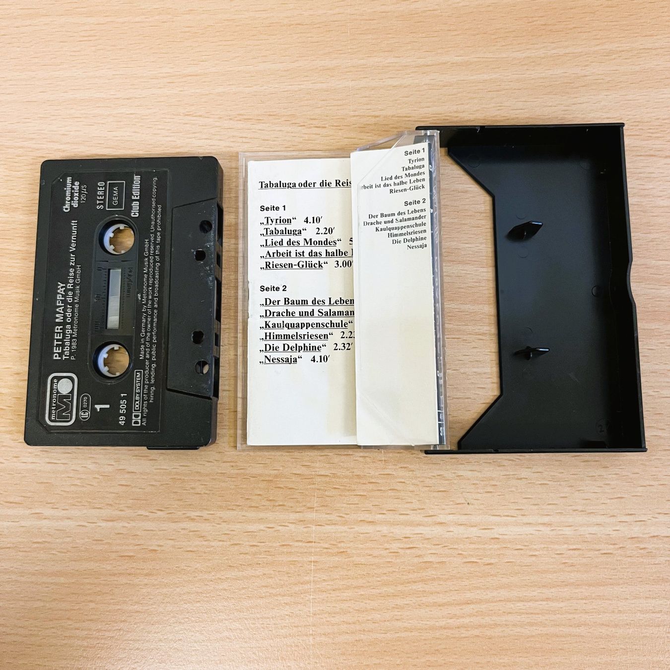 Musicassette: MC - Peter Maffay - Tabaluga oder die Reise zur Vernunft – Usato da Amlikon-Bissegg venduto da riestig 1