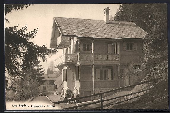 Cartes postales: AK Huémoz sur Ollon, Les Sapins – D'occasion à Berlin par bartko-reher