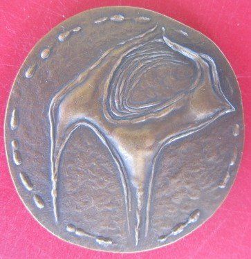 Medaillen: Bronzemedaille abstraktes Motiv - D 45mm - KI generiert – Neu (gemäss Beschreibung) aus Luzern von Horoskop1 1