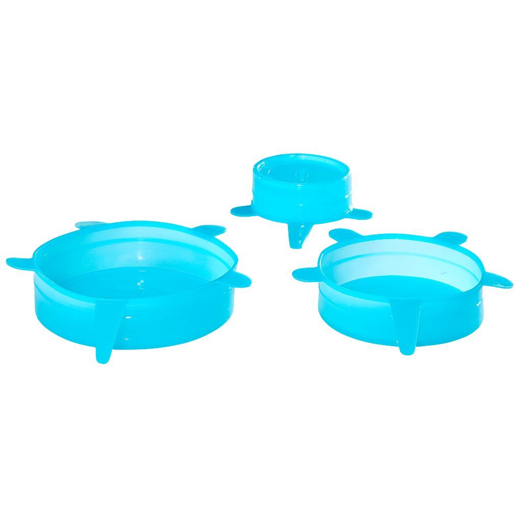 Kaffeerahmdeckel: Silikondeckel 3er Set gross – Neu und originalverpackt aus Wettingen von kochshop 2
