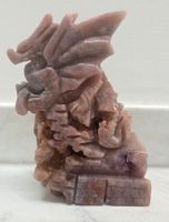 HQ Pink Amethyst Drache 640g