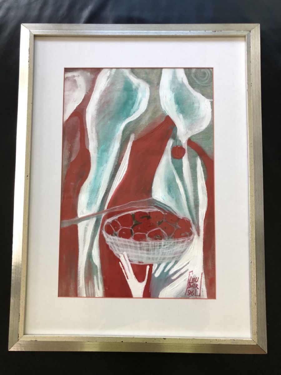 Dipinti: The Temptation - Acryl, canvas, Prague 1996 – Usato da Arlesheim venduto da Men_l77g