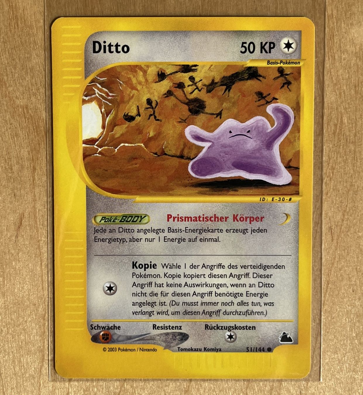 Pokémon Carte collezionabili: Ditto Pokémon Skyridge 51/144 Deutsch – Usato da Dornach venduto da Deco89