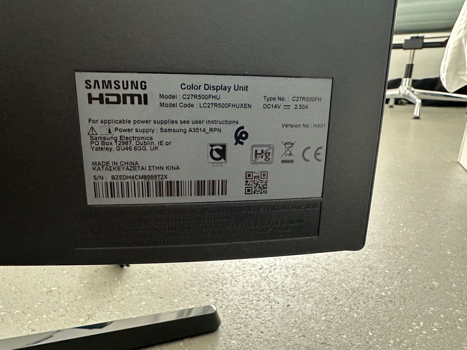 Samsung Monitore: Samsung Bildschirm – Gebraucht aus Männedorf von 24sea 1