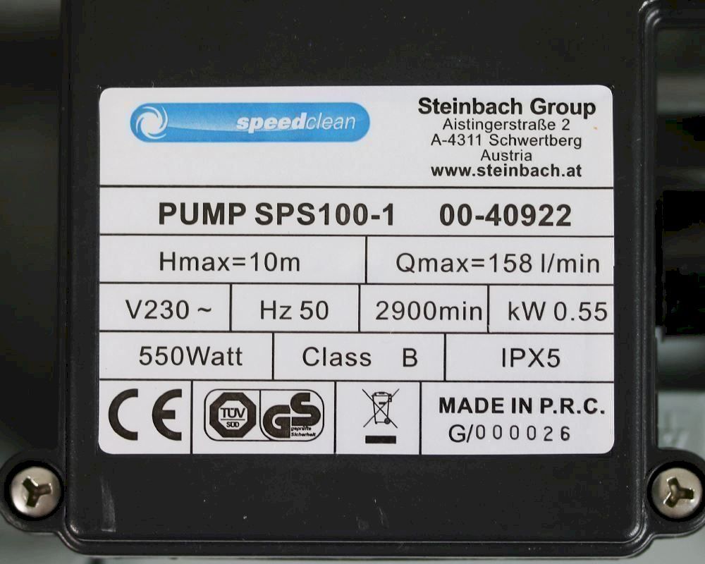 Pumpen & Teile: Steinbach SPS 100-1 Poolpumpe 9,5m – Neu und originalverpackt aus Bottighofen von zaap 1