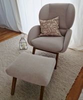 Flexlux Adria Design-Sessel mit Fußhocker – sehr gepflegt