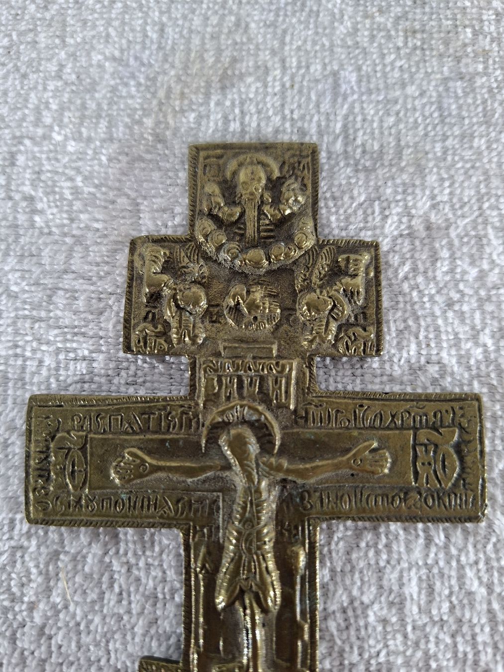 Sculture & Statue: Bronze Kreuz Russland, Vitrinenobjekt – Usato da Grindelwald venduto da carro5 1