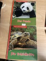 Meine grosse Tierbibliothek Panda Schildkröte 2 Bücher