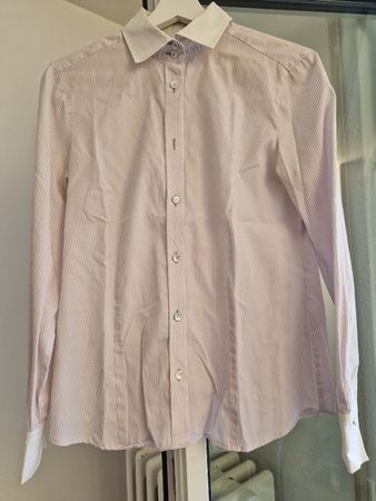 Eterna Women’s Striped Blouse, Size 40