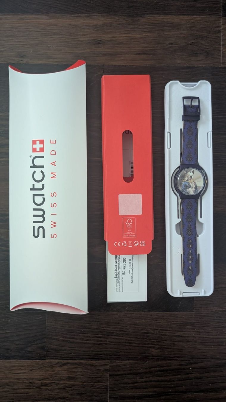 Swatch Orologi: Sir Dog - SUON120 - Swatch - Neuwertig – Nuovo (secondo la descrizione) da Frauenfeld venduto da pakuw1 3