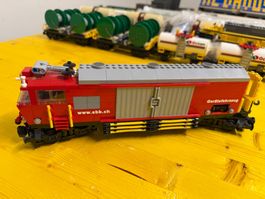 Materialwagen des Lösch- und Rettungszuges der SBB LEGOeisen