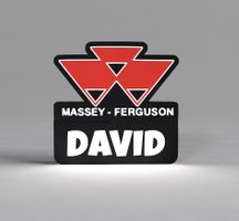Lightbox lampe led Blanc et RGB F1 Ferguson Personnalisable