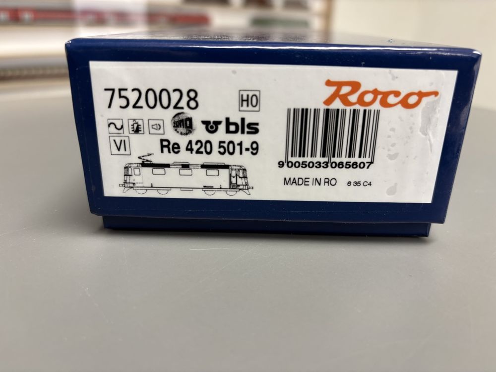 Roco 7520028 BLS Re 420 digital Sound (Gebraucht) in Malters für CHF ...