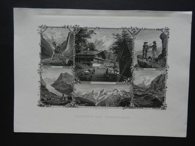Incisioni: Grindelwald Souvenirblatt – Usato da Risch venduto da Rischli15
