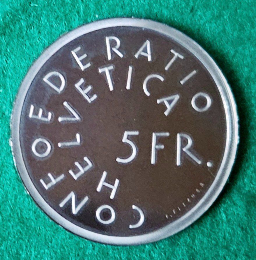 Tutti le monete: Pièce commémorative 1975 – Nuovo e nell'imballaggio originale da Plan-les-Ouates venduto da gab_cgf6 1