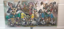 Lorrain "Clowns Musik" Gemälde