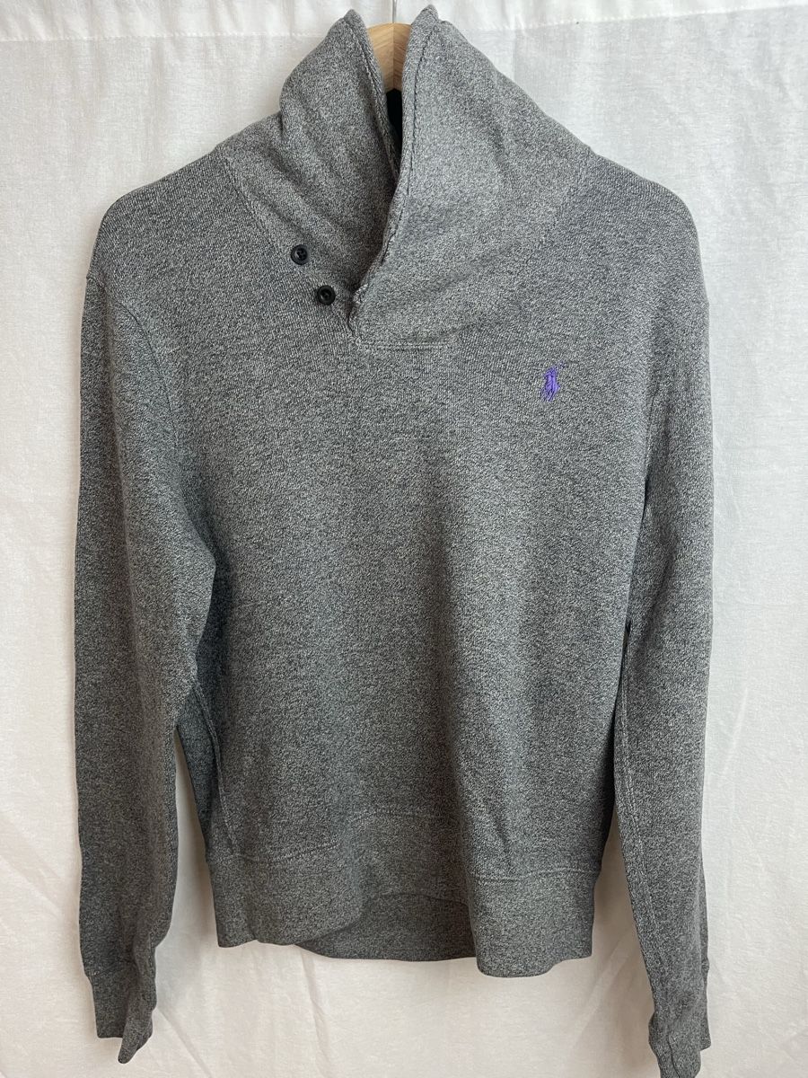 Ralph Lauren Pullover & Sweatshirts: Pull Ralph Lauren gris – Neu (gemäss Beschreibung) aus Les Avanchets von lunedeneige.shop