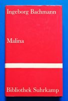 Ingeborg Bachmann: Malina. EA Bibl. Suhrkamp 1977. Top