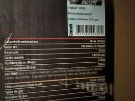 Landi Outdoor Küche inkl. Gasgrill