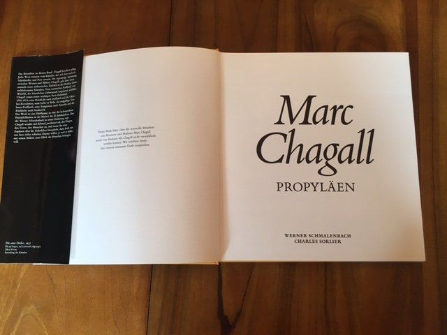 Libri: Marc Chagall Propyläen – Usato da Zürich venduto da maxxam36 1