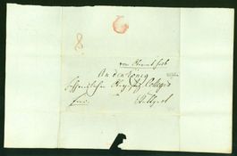Vorphilatelie Wttbg, Brief Bonndorf 1830 (AX417)