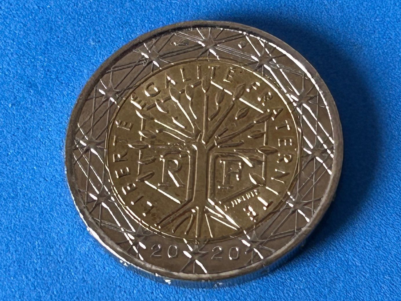 Alle Münzen: France - 2 Euro 2020 - Circulated – Gebraucht aus Corcelles NE von AJKader