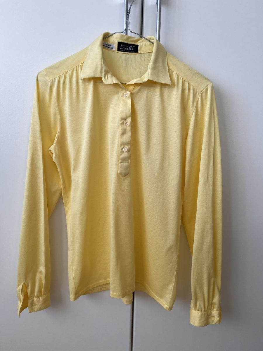 Camicette: Chemise Lavelli jaune Gr. 38 – Usato da Zürich venduto da Kleanthy