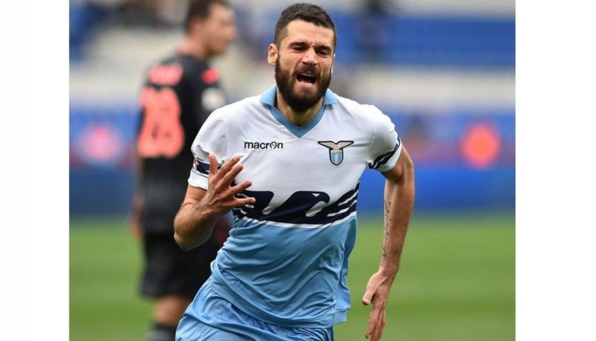 Canottiere & Pantaloni: Macron Lazio Trikot 2014-2015 Candreva – Nuovo (secondo la descrizione) da Cully venduto da DealerPrice 2