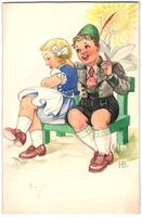 Handzeichnung Hans Boettcher Nr. 362, Kn