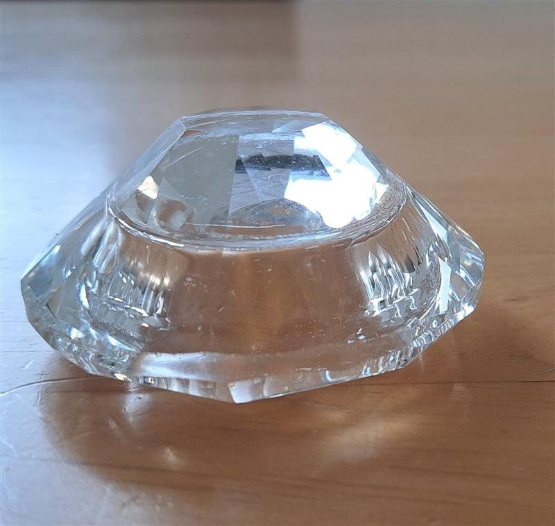Kerzenständer: Kerzenhalter Glas Diamant Teelicht – Neu (gemäss Beschreibung) aus Küssnacht am Rigi von AutoVilla 2