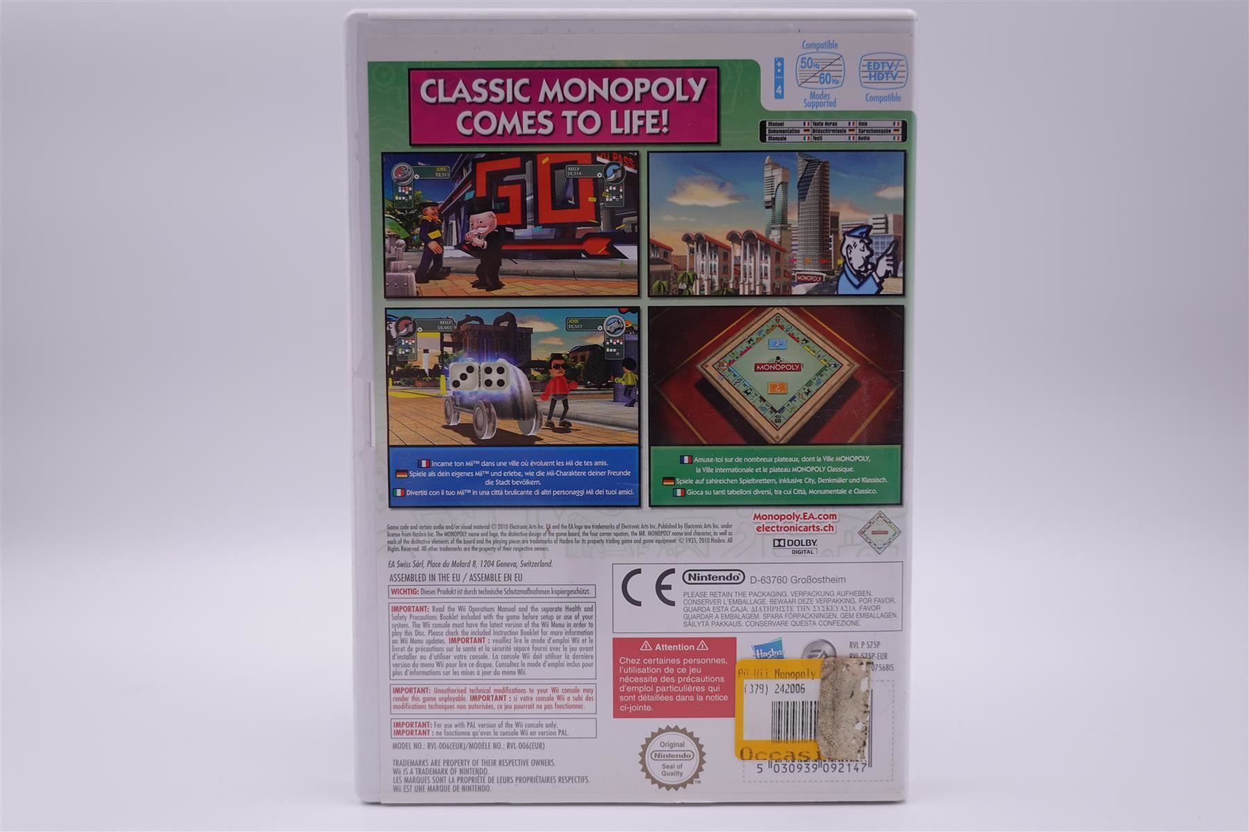 Nintendo Giochi: Monopoly Streets (Wii) – Usato da Herisau venduto da ZelliZone 1
