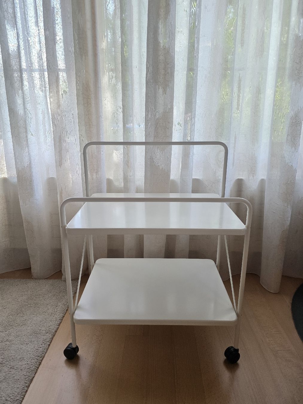 Ikea Servierwagen: Servierwagen weiss Metall  – Neu (gemäss Beschreibung) aus Winterthur von DeRiis 4